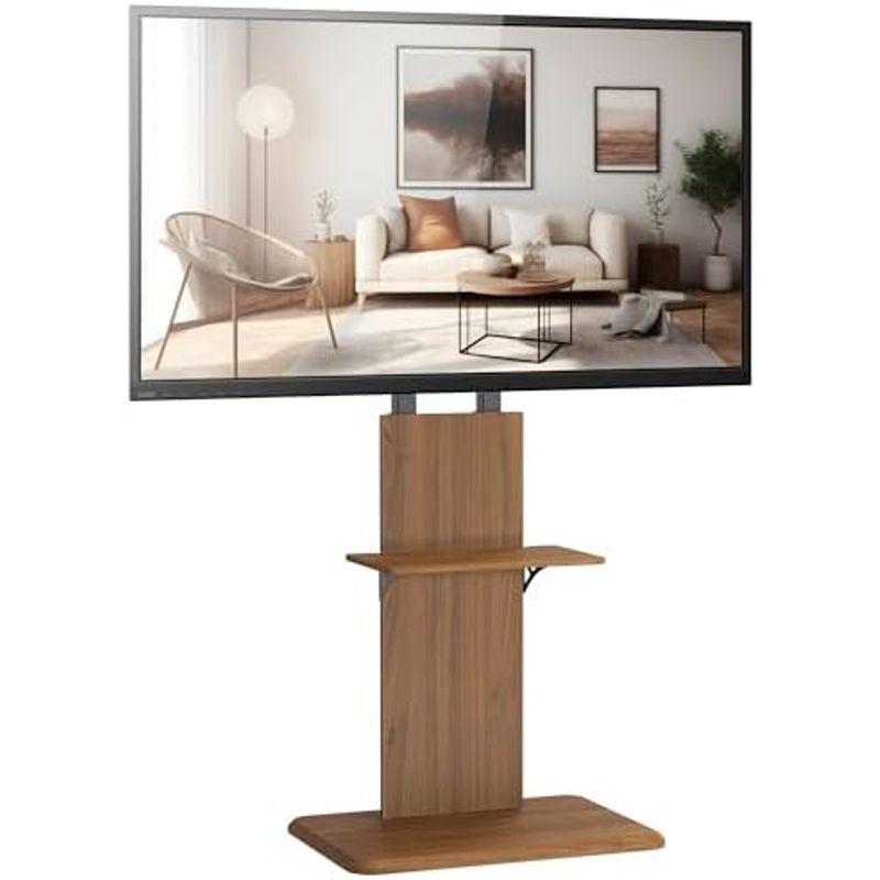 壁寄せテレビスタンド　NB-TS01（WN） 40〜65インチ対応 KEIYO 40～65インチ対応 テレビスタンド (壁寄せタイプ) NB-TS01