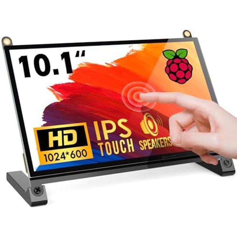 ROADOM 10インチ Raspberry Pi用タッチモニター IPS 1024X600 タッチスクリーン 小型モニター スピーカー内蔵｜friendlymoon｜06