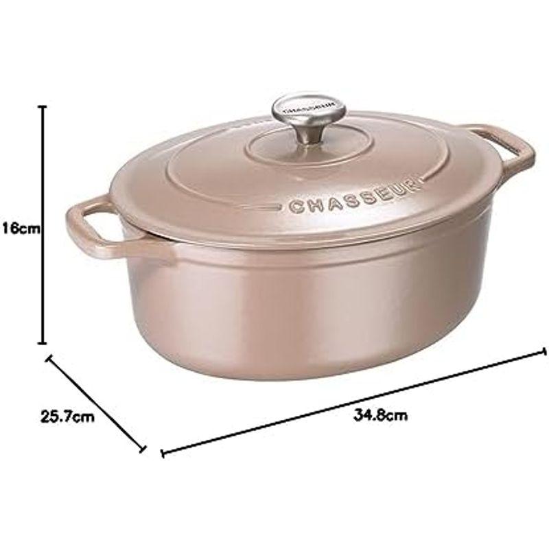 シャスール　オーバル鍋 日本上陸10周年！フランスホーロー鍋「CHASSEUR（シャスール