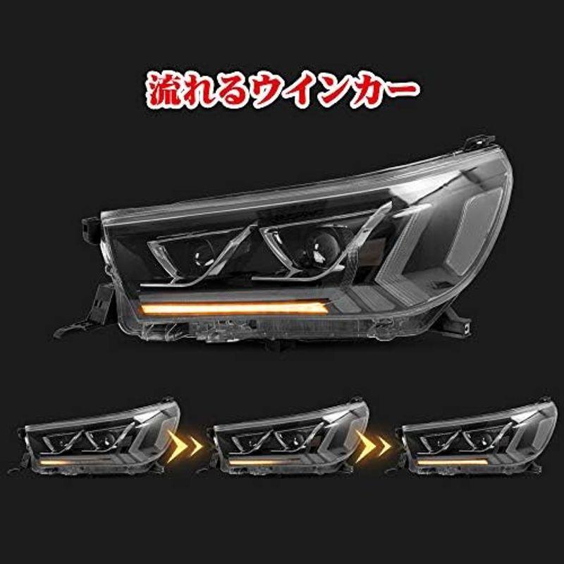 日本最激安 トヨタ ハイラックスサーフテールランプ 4代目 N210系 テールライト 全LED 流れるウインカー FOR TOYOTA HILUX Su