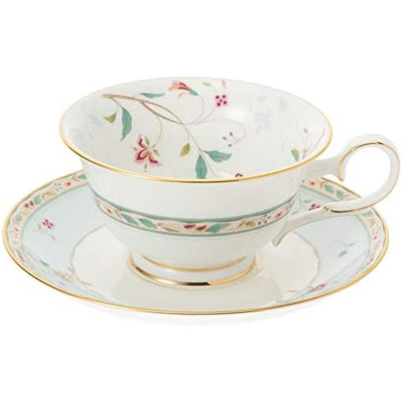 カップ＆ソーサー 色変り ピンク Noritake ノリタケ カップ & ソーサー ( ペアセット ) ( 花更紗 2客 コーヒー ティー 兼用) 215cc｜friendlymoon｜12