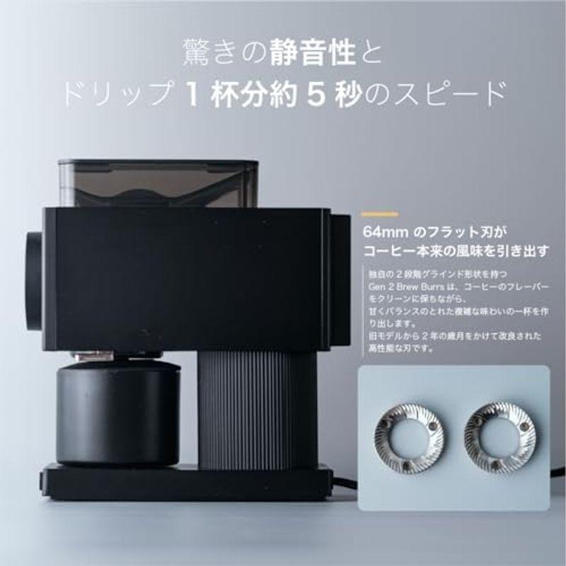 Fellow Ode Brew Grinder Gen2 電動 ミル コーヒー 31段階調整 フラット刃 第二世代機 PSE認証済 (ブラッ｜friendlymoon｜04