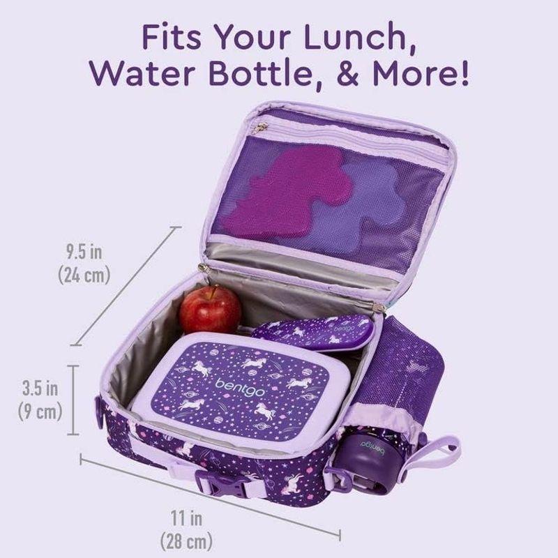 Bentgo Kids Lunch Bag - Durable, Double Insulated, Water-Resistant Fab｜friendlymoon｜13