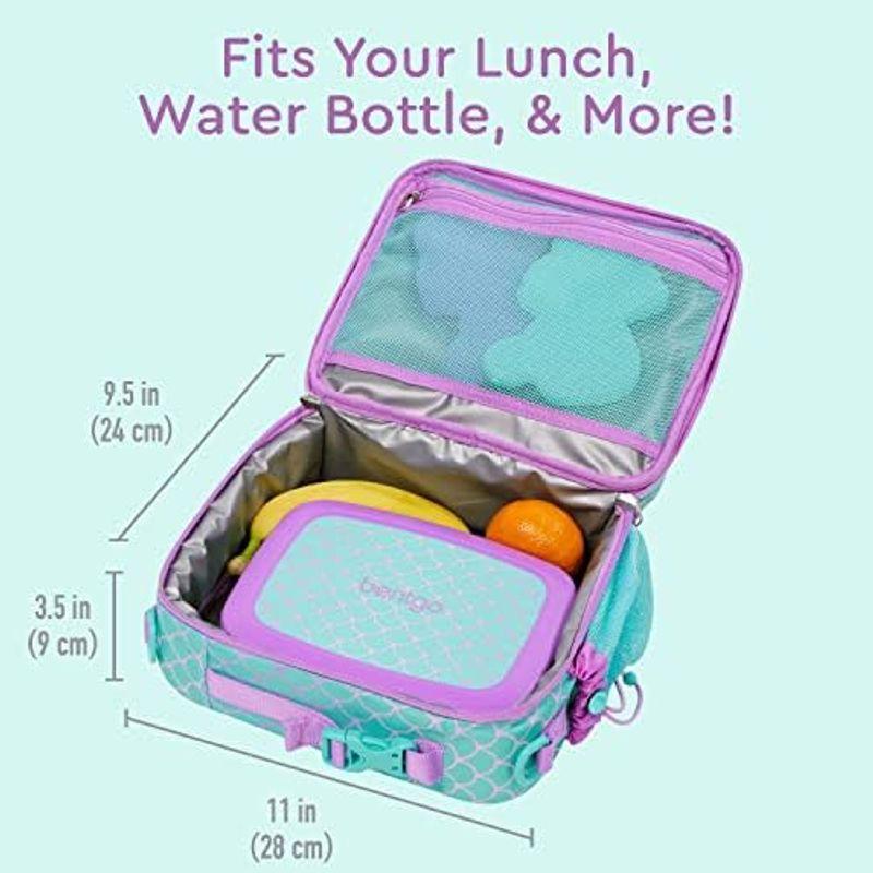 Bentgo Kids Lunch Bag - Durable, Double Insulated, Water-Resistant Fab｜friendlymoon｜19