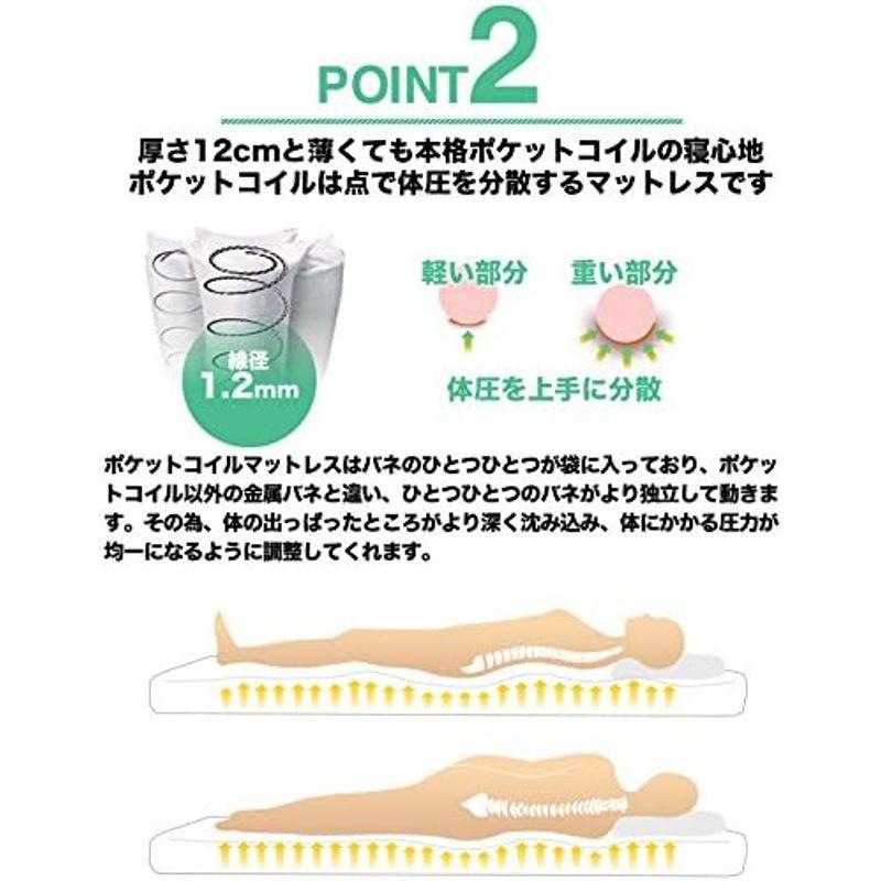 楽天市場】特許技術の圧縮梱包 ポケットコイルマットレス(クイーン