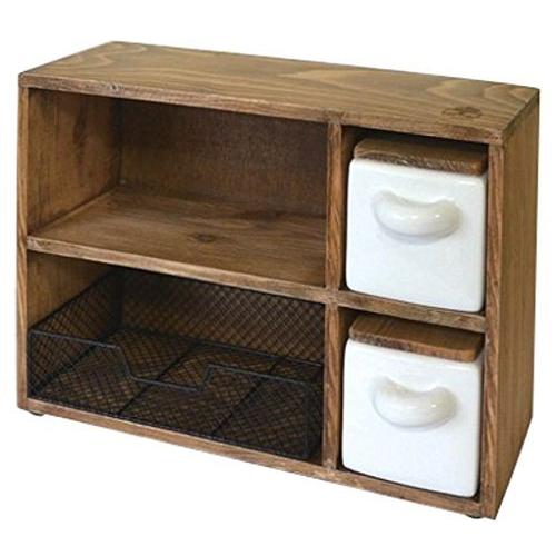 限定製作 Azi Azi インテリア ハンドメイド 調味料入れ 2スパイスラック バスケット付き ブラウン Az 1009 期間限定送料無料 Zoetalentsolutions Com