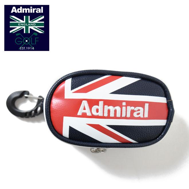 アドミラルゴルフ ボールポーチ ユニオンジャック ADMIRAL GOLF ADMZ2AE5 アドミラル ゴルフ メンズ レディース 国旗
