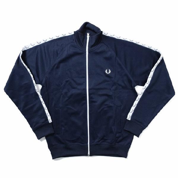 FRED PERRY フレッドペリー テープド トラックジャケット ジップ FRED PERRY フレッドペリー テープド トラックジャケット ジップ