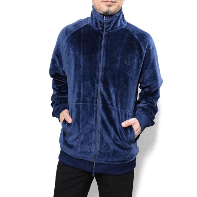 FRED PERRY フレッドペリー ベロア トラックジャケット J8555 FRED PERRY フレッドペリー ベロア トラックジャケット J8555