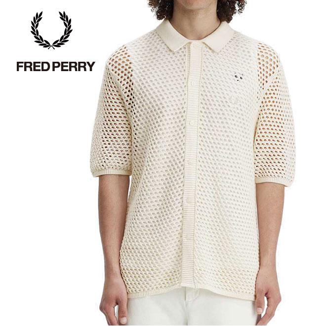 豪奢な Fred Perry ニットポロシャツ ポロシャツ - itstechandfood.it