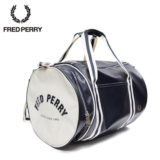 FREDPERRY ボストンバッグ ネイビー 【公式通販】