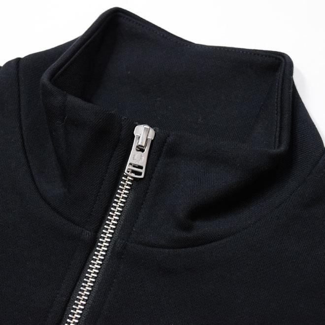 【FRED PERRY】フレッドペリー 刺繍ロゴ テープロゴ ジャージ M 黒 m2644-im2.jpg