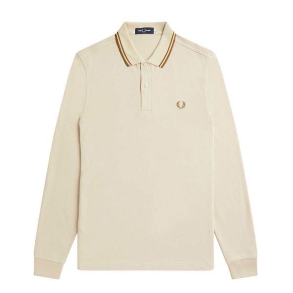 FRED PERRY フレッドペリー 長袖 ティップライン入りポロシャツ