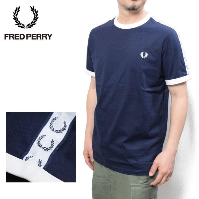 FRED PERRY フレッドペリー テーピングリンガーTシャツ M4620