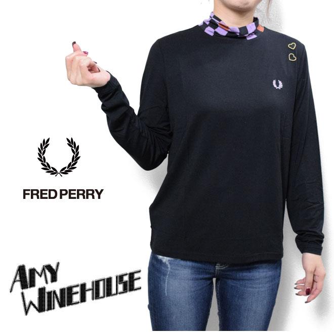 FRED PERRY フレッドペリー エイミーワインハウス ハイネックトップス 