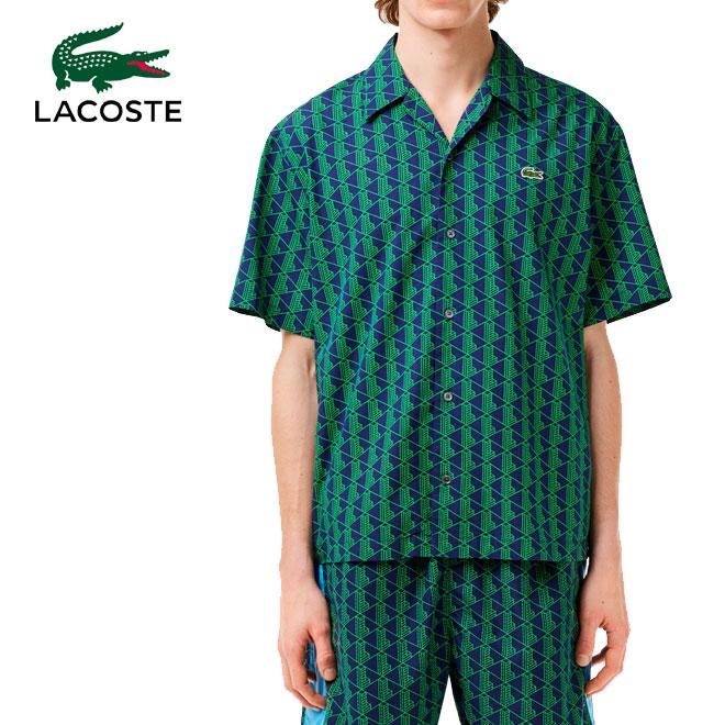 LACOSTE ラコステ オールオーバーモノグラムプリントオープン LACOSTE ラコステ オールオーバーモノグラムプリントオープン