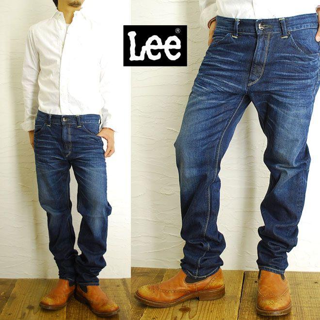 Lee（リー） タイトナローデニムパンツ メンズ LM3705 336/346 BLACK