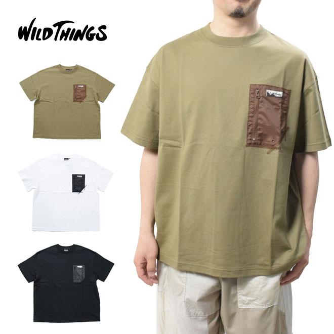 WILD THINGS（ワイルドシングス） キャンプポケットTシャツ 半袖 WILD