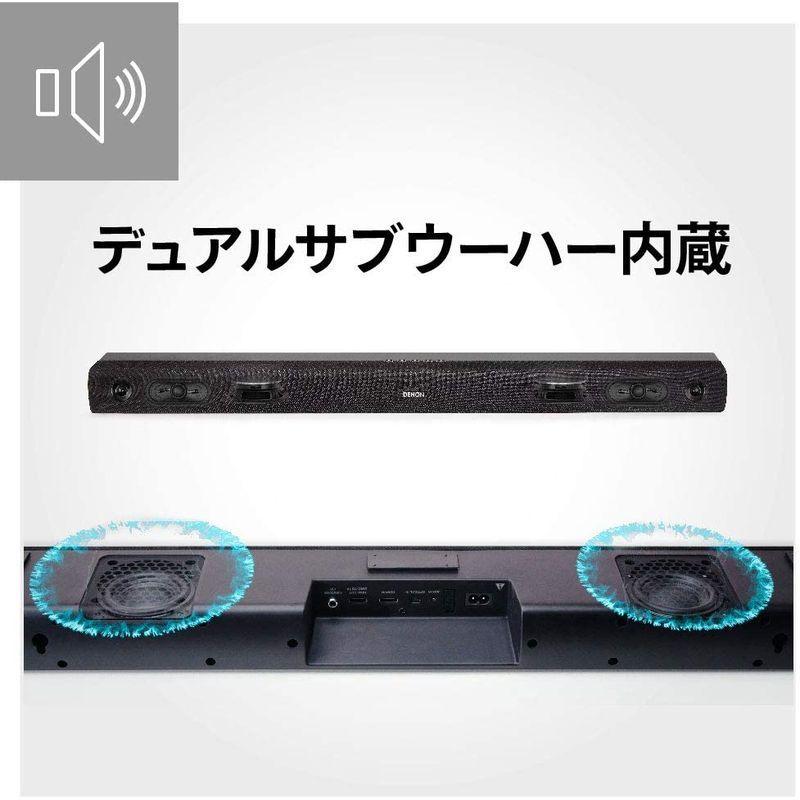 デノン サウンドバー DHT-S216 DTS Virtual X/Bluetooth対応 ブラック Denon DHT-S216K DHT サウンドバー S216 DTS Virtual X/Bluetooth対応 ブラック Denon S216K