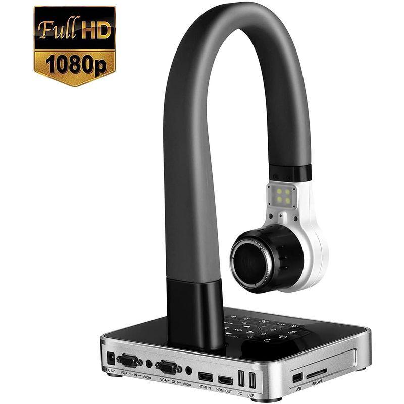 ★動作確認済み 書画カメラ 4k高精細画質 24倍光学ズーム フルHD PC不要 HDMI1.4対応 外部入力機能 30/60fps LEDランプ 書道 オ 【F9131847046】(32141円)