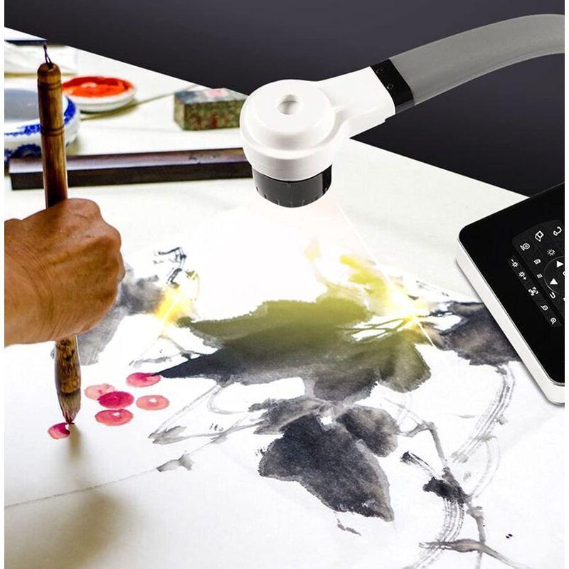 ★動作確認済み 書画カメラ 4k高精細画質 24倍光学ズーム フルHD PC不要 HDMI1.4対応 外部入力機能 30/60fps LEDランプ 書道 オ 【F9131847046】(32141円)