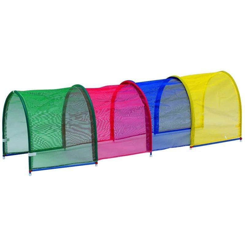 TOEI LIGHT(トーエイライト) カラートンネル 4連 B-6057 幅62×長さ232×高さ62cm 幅62×長さ232×高さ62cm LIGHT トーエイライト カラートンネル 4連 サイズ