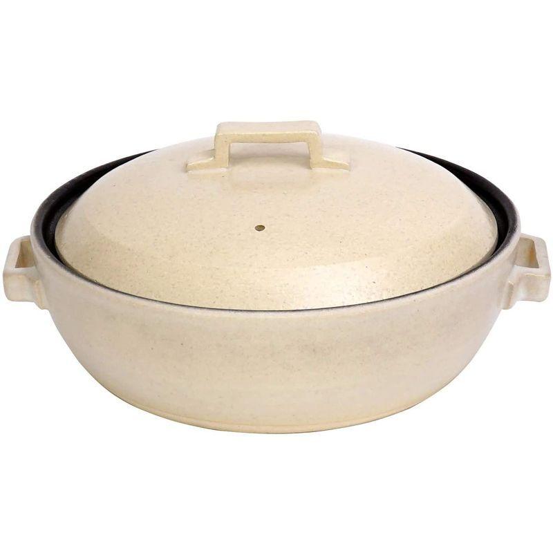 マルヨシ陶器(Maruyoshitouki) 土鍋 STYLE WHITE 9号 セラミ