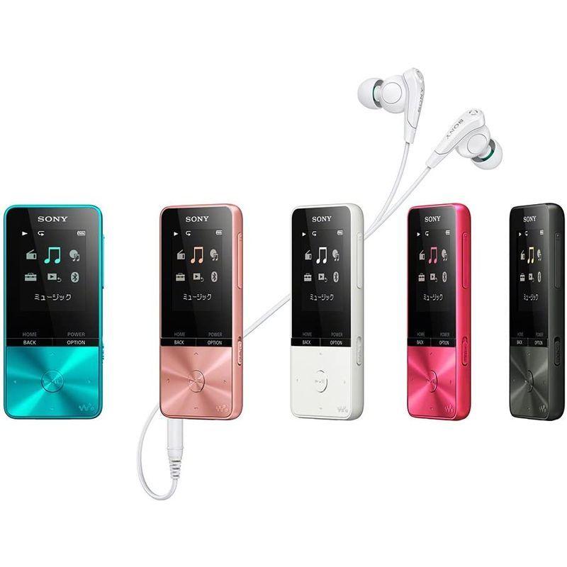 ソニー ウォークマン Sシリーズ 16GB NW-S315 : MP3プレーヤー Bluetooth対応 最大52時間連続再生 イヤホン付属 ウォークマン Sシリーズ 16GB NW S315 MP3プレーヤー Bluetooth対応 最大52時間連続再生 イヤホン付属