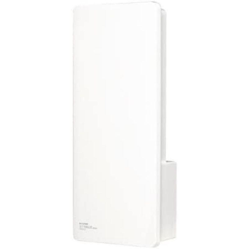 マスプロ 壁面取付用 ブースター内臓 地デジアンテナ スカイウォーリーミニ ウォームホワイト U2SWLC3B (強電界地域用) 壁面取付用 ブースター内臓 地デジアンテナ スカイウォーリーミニ ウォームホワイト U2SWLC3B 強電界地域用