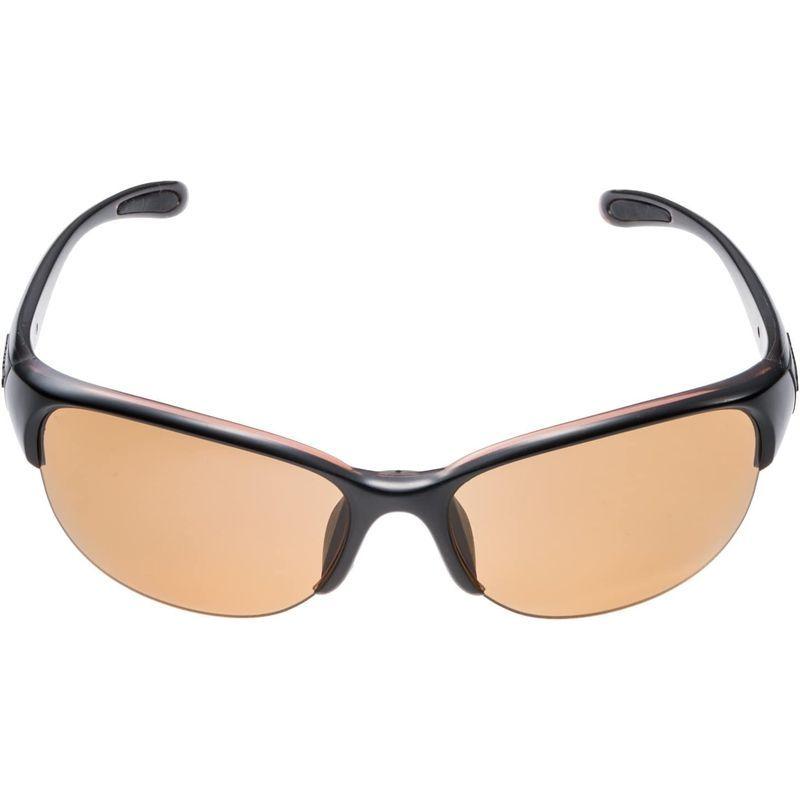 SWANS(スワンズ) スポーツ 偏光 サングラス ルナ 女性向け LN-0065 BRBK ブラック×クリアブラウン ブラック×クリアブラウン スワンズ スポーツ 偏光 サングラス ルナ 女性向け LN BRBK プラスチック