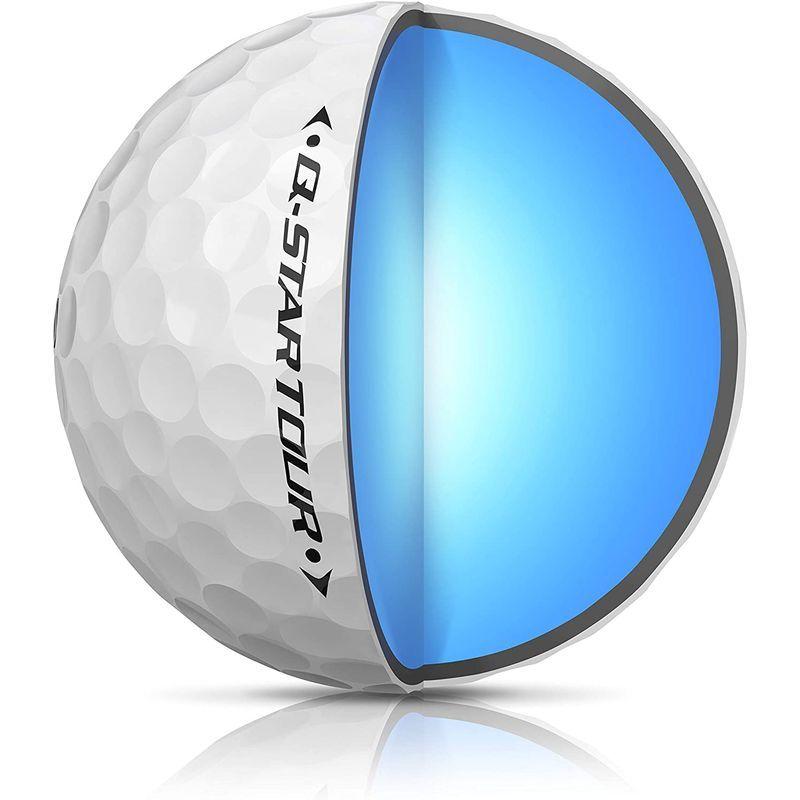 Srixon Q-Star Tour 2 ゴルフボール (1ダース) One Size Star Tour ゴルフボール 1ダース One Size