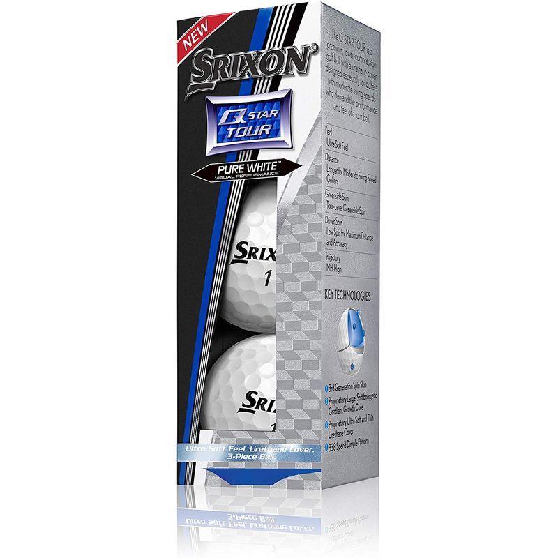 Srixon Q-Star Tour 2 ゴルフボール (1ダース) One Size Star Tour ゴルフボール 1ダース One Size