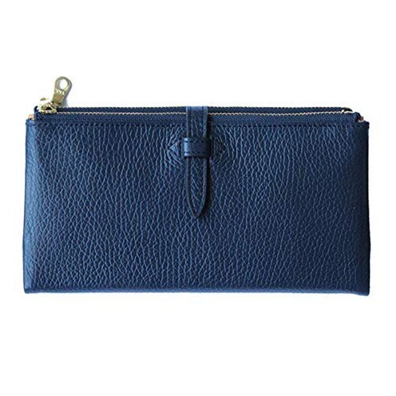 CCOMPANY LIMITED 財布 レディース 長財布 小銭入れ カードケース ルポ2セカンド イタリアンレザー (ネイビー)