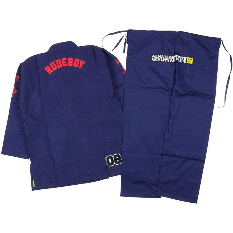 ALMA(アルマ) ルードボーイ 柔術着 JU8-A0-NV 紺 A0 A0 柔術着 アルマ ルードボーイ JU8 NV
