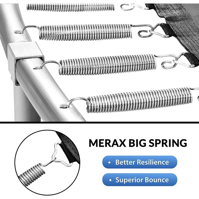 Merax トランポリン 15フィート 安全囲いネット付き ウィンドステークとはしご付き 子供用トランポリン 15フィート 安全囲いネット付き ウィンドステークとはしご付き 子供用トランポリン トランポリン Merax