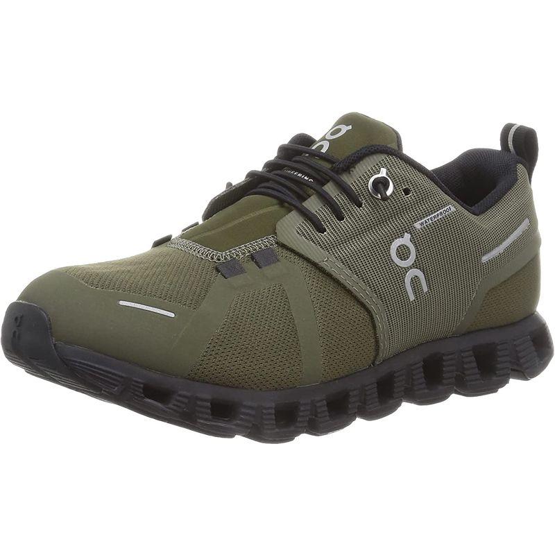 オン 防水 ランニングシューズ Cloud 5 Waterproof レディース Olive | Black 25.0 cm C 防水 cm ランニングシューズ Cloud Waterproof レディース Olive Black