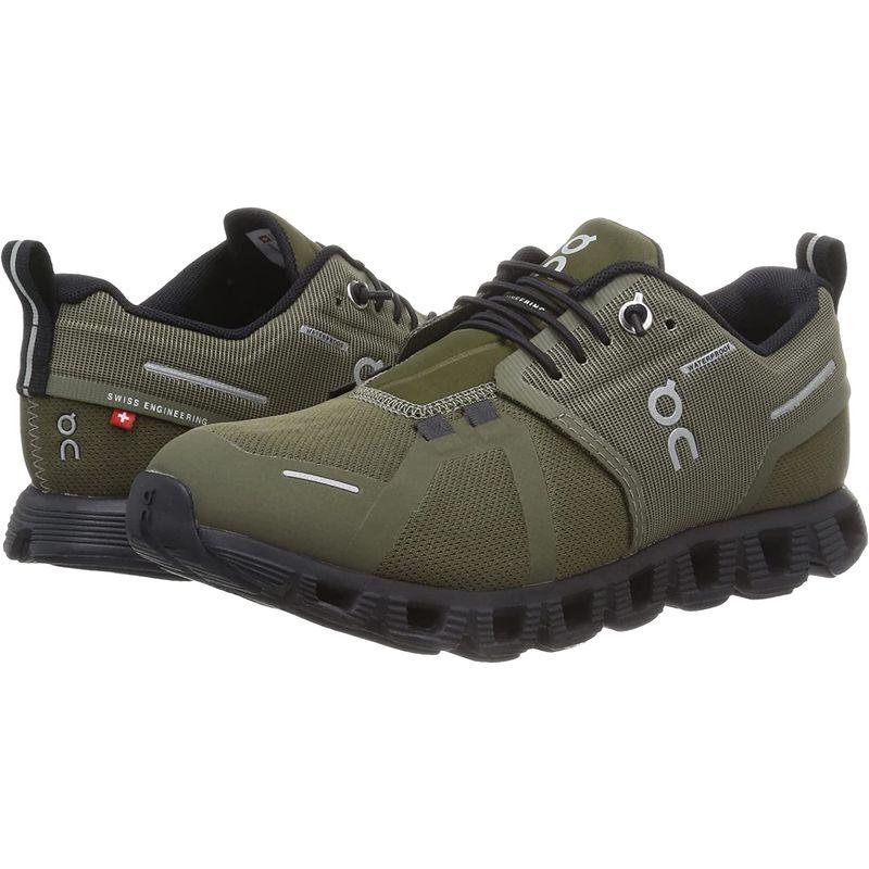 オン 防水 ランニングシューズ Cloud 5 Waterproof レディース Olive | Black 25.0 cm C 防水 cm ランニングシューズ Cloud Waterproof レディース Olive Black