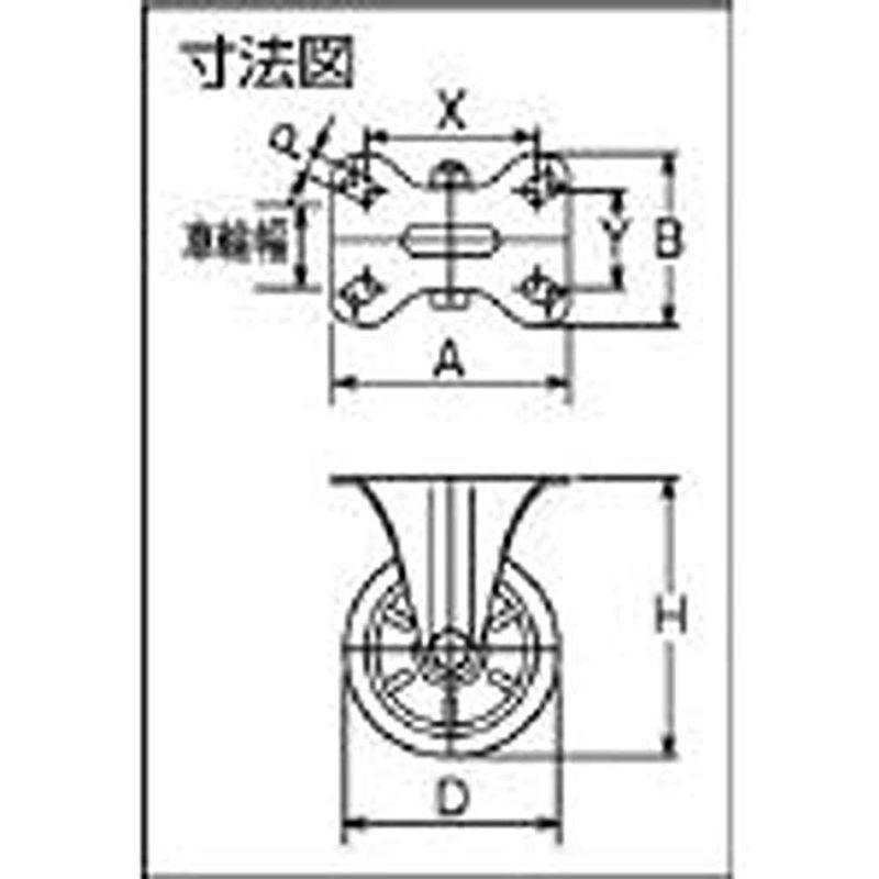 シシク　ステンレスキャスター　制電性ウレタン車輪付固定　SUNK150SEUW