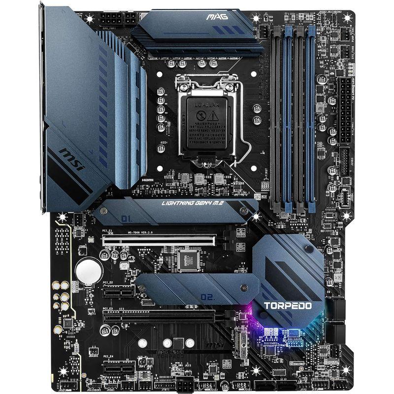 MSI MAG Z590 TORPEDO マザーボード ATX 第10・11世代CPU対応 Intel Z590チップセット搭載 MB524 MAG Z590 TORPEDO マザーボード ATX 第10 11世代CPU対応 Intel Z590チップセット搭載 MB524