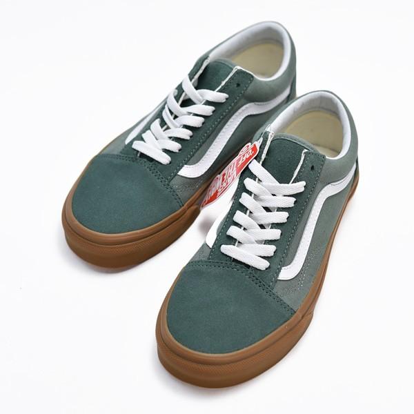 VANS バンズ ヴァンズ スニーカー OLD SKOOL DUCK GREEN / GUM