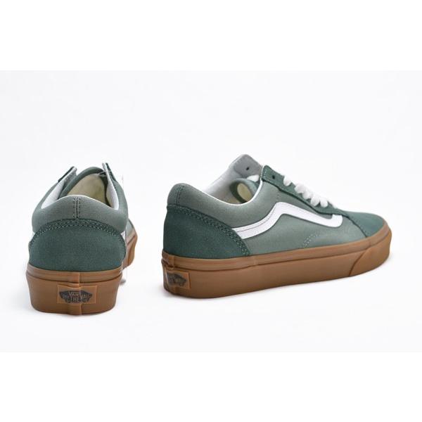 【VANS】 ヴァンズ OLD SKOOL GREEN/GUM 国内発送 VANS バンズ ヴァンズ スニーカー OLD SKOOL DUCK GREEN / GUM