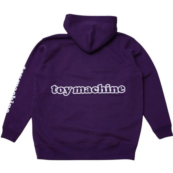 Toy Machine紫フーディー トイマシーン パーカー メンズ レディース ユニセックス 長袖Tシャツ