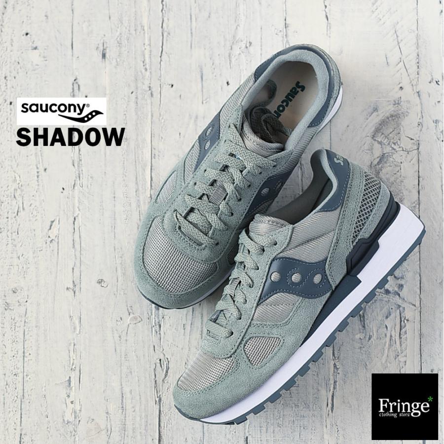 ユニセックス SAUCONY サッカニー SHADOW ORIGINAL シャドウ オリジナル GREEN/CHARCOAL｜fringe-cs