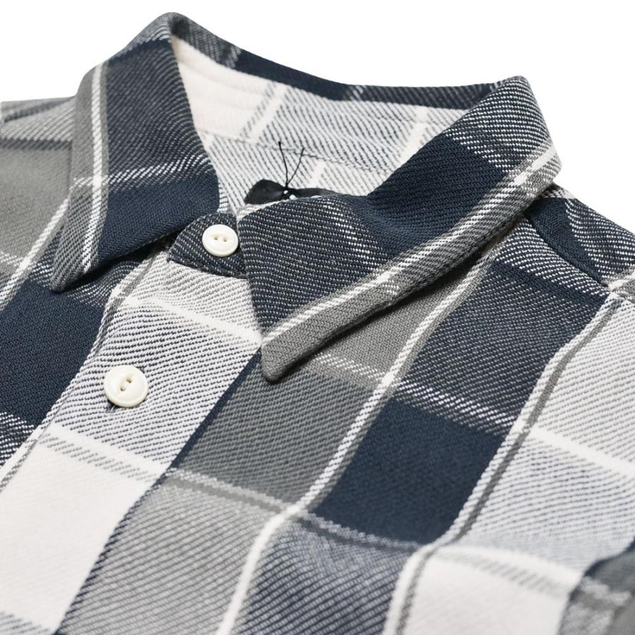 TMT TMT即納 HEAVY TWILL PLAID SHIRTS ヘビーツイル チェックシャツ
