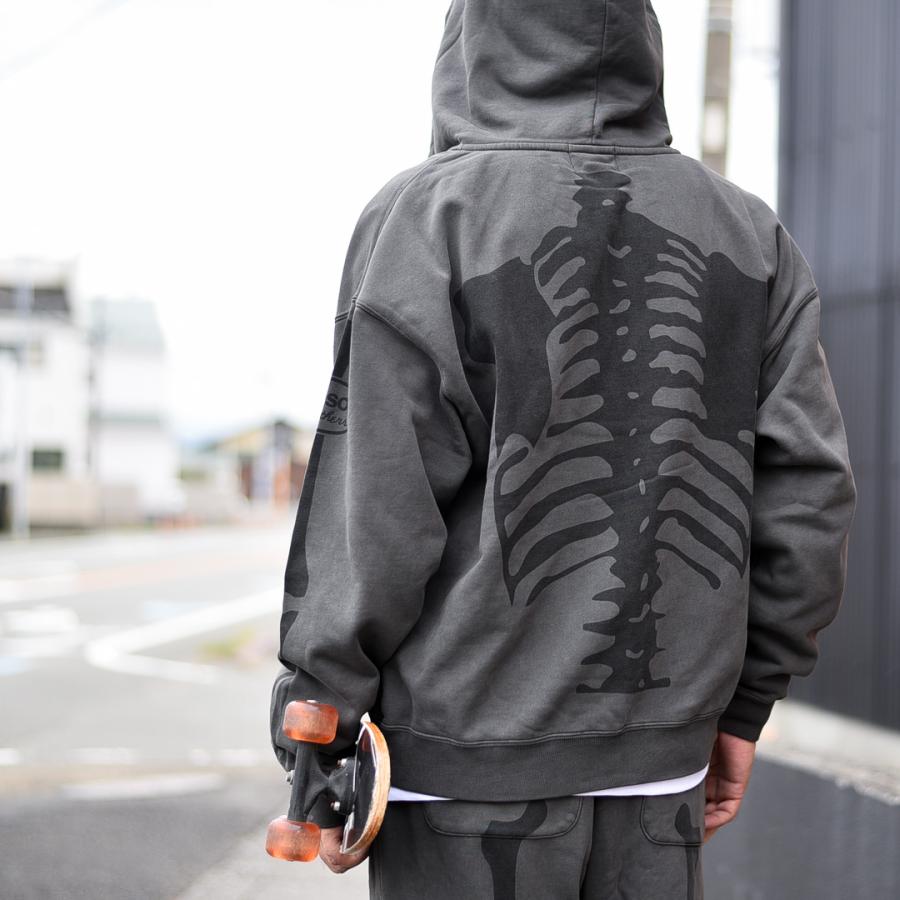 VANSON（バンソン） バンソン別注BONEボーンZIP UP ジップアップ