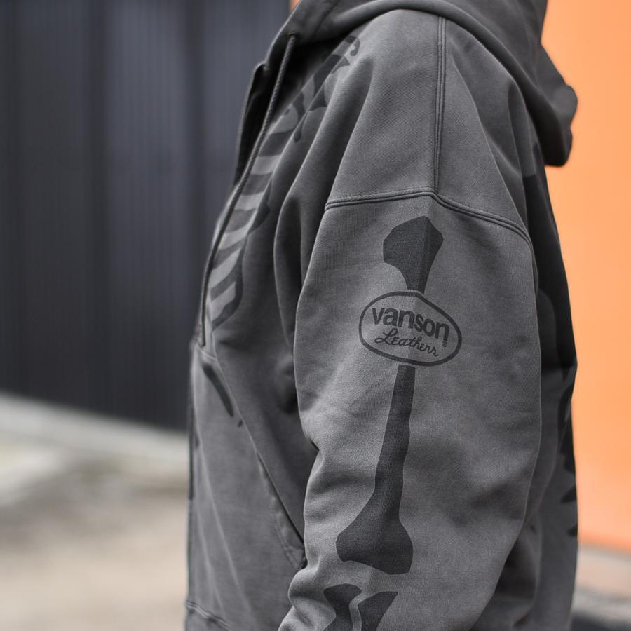 VANSON（バンソン） バンソン別注BONEボーンZIP UP ジップアップ