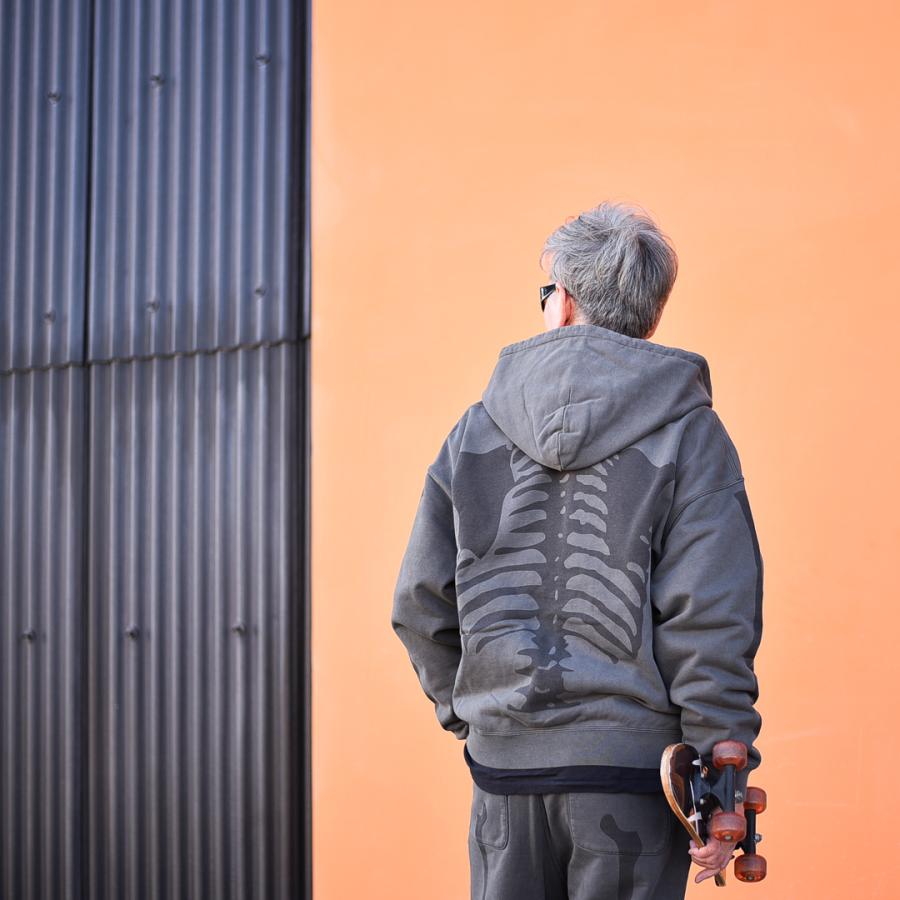 VANSON（バンソン） バンソン別注BONEボーンZIP UP ジップアップ