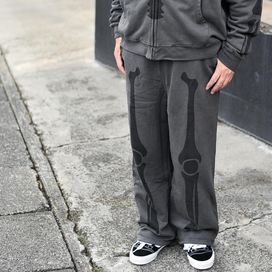 VANSON（バンソン） バンソン別注BONEボーンスエットパンツ ビンテージ