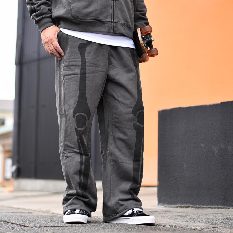 VANSON（バンソン） バンソン別注BONEボーンスエットパンツ ビンテージ