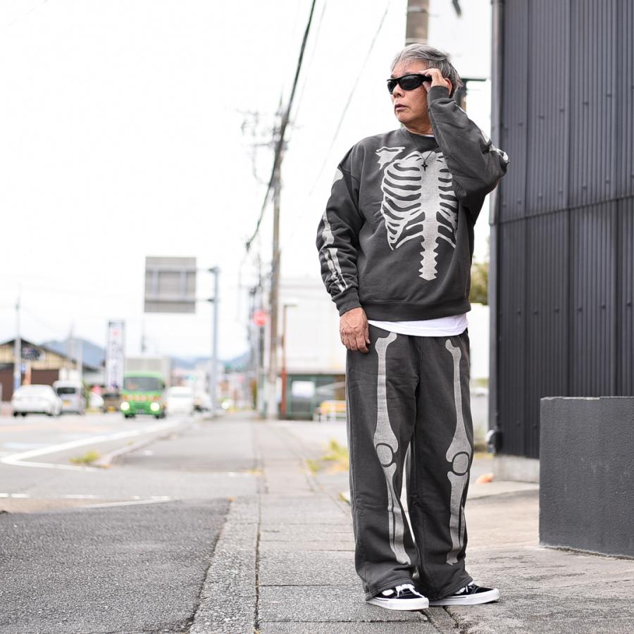VANSON バンソン別注BONEボーンスエットパンツ ビンテージ